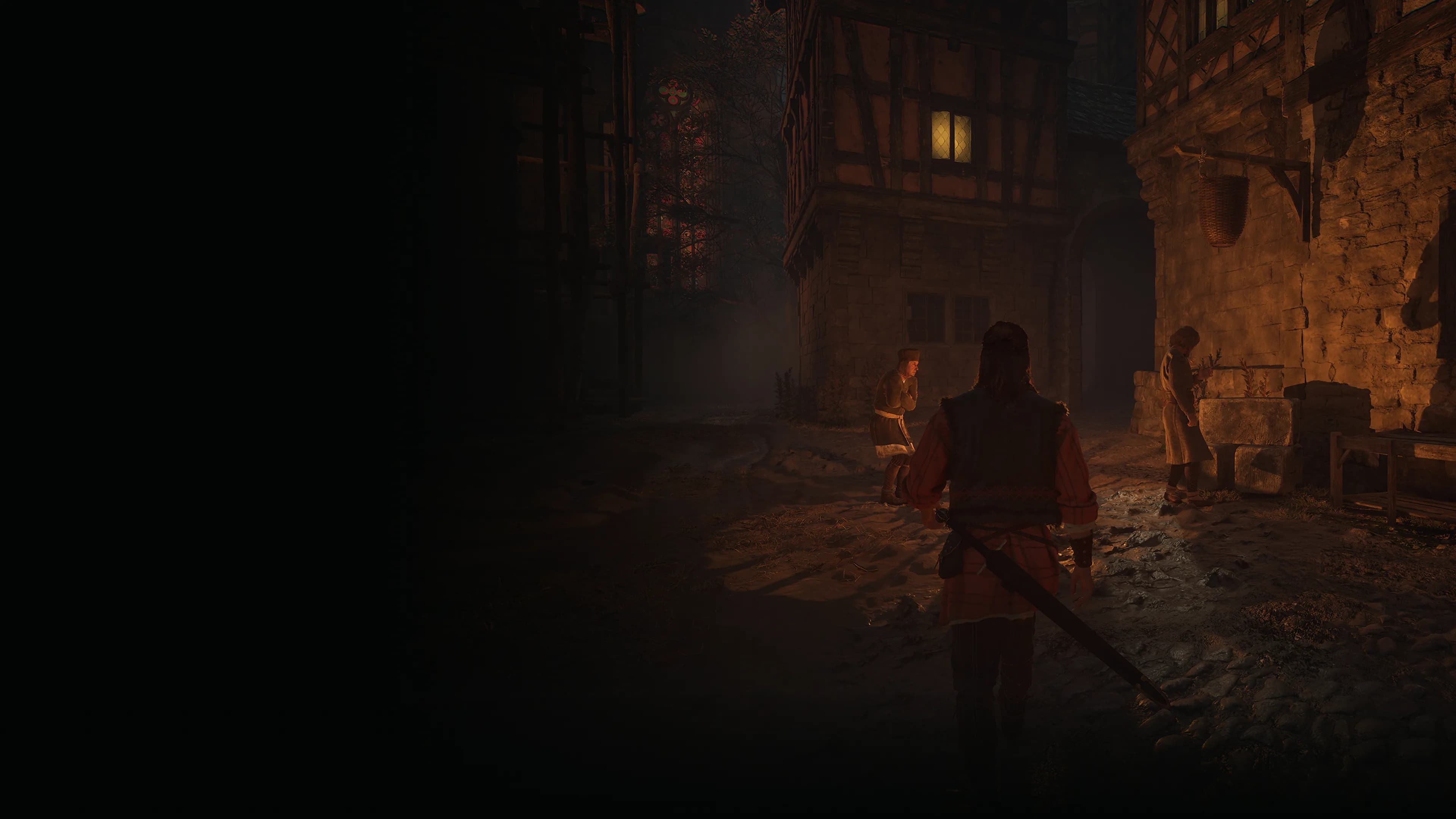 The Blood of Dawnwalker official key art featuring Coen