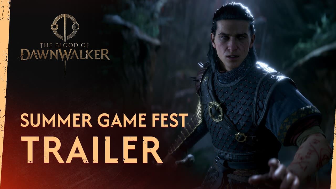 Official Summer Game Fest trailer artwork for The Blood of Dawnwalker